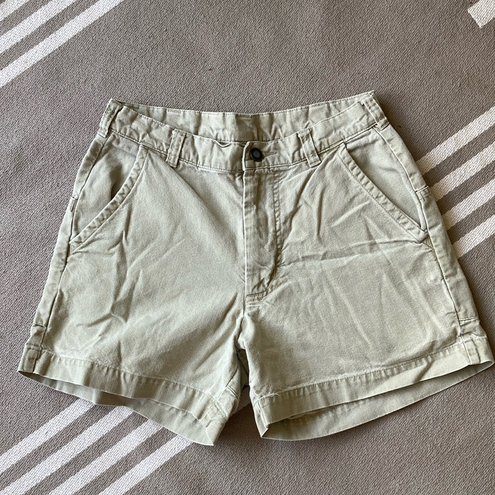 Patagonia Tan Canvas Shorts